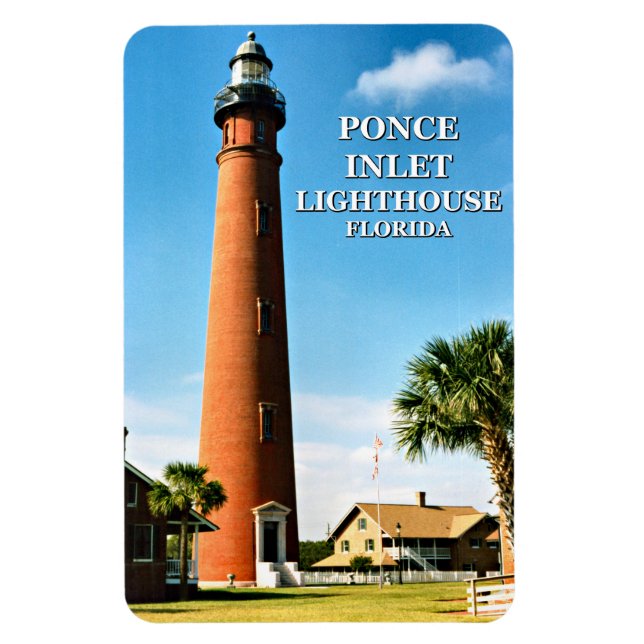 Flexible Phare de Ponce Inlet, Floride Magnet Flexi (Vertical)
