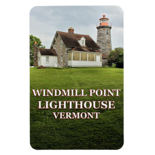 Flexible Phare de Windmill Point, Vermont Flexi Magnet