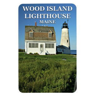Flexible Phare de Wood Island, Maine Flexi Magnet