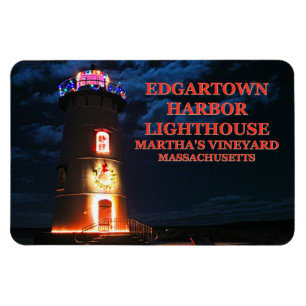 Flexible Phare d'Edgartown, Massachusetts Flexi Magnet