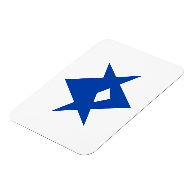 Flexible photo magnet with flag of Toyota City (Linke Seite)