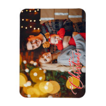 Photo personnalisée Magnet photo de Noël