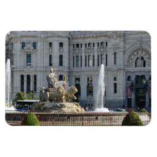 Flexible Plaza de Cibeles, Madrid Premium Magnet