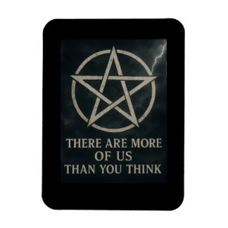 Flexible Plus d'entre nous Wicca Magnet