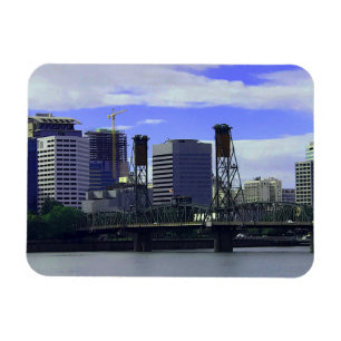 Flexible Portland Hawthorne Bridge #1 Magnet