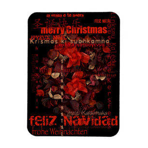 Flexible Potpourri Monde Noël Navidad Noel P Magnet
