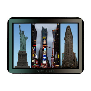 Flexible Premium Flexi New York Magnet NY City Souvenir