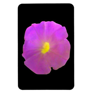 Flexible Purple Petunia Premium Magnet