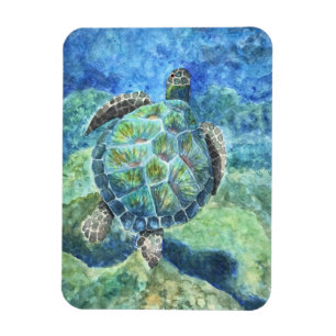 Flexible Réfrigérateur Tortue de mer Magnet #2