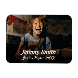 Flexible Retour à Portrait de l'école (3"x4") Magnet photo