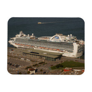 Flexible Ruby Princess Cruise, SF Magnet