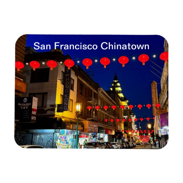 Flexible San Francisco Chinatown #11 Magnet (Horizontal)