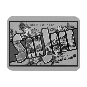 Flexible San Jose, California Magnet