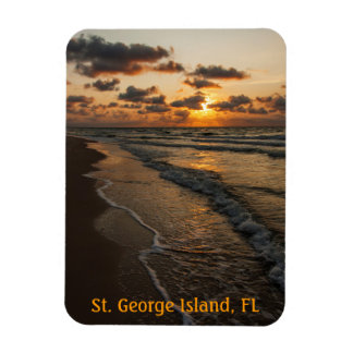 Flexible SGI Beach Sunrise Magnet