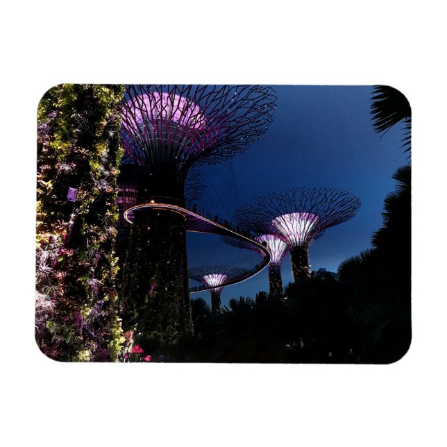Flexible Singapore Gardens by the Bay #2 Magnet (Horizontal)
