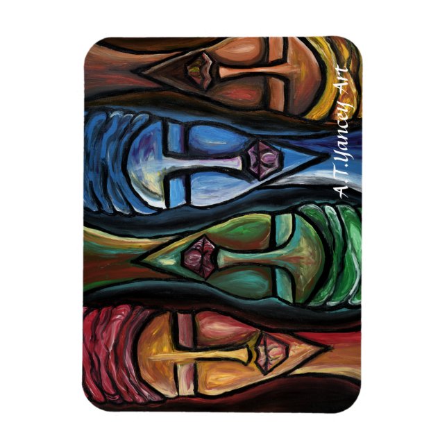 Flexible Sistas United Premium Flexi Magnet (Vertical)