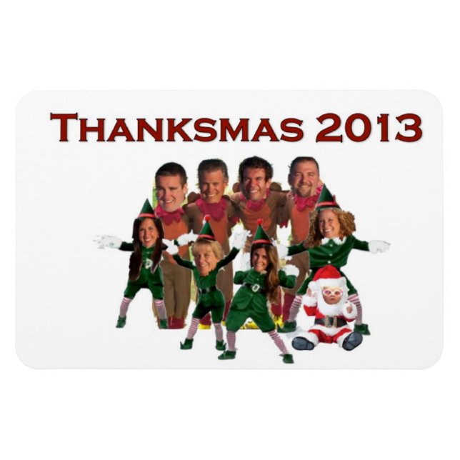 Flexible Thanksmas Magnet (Horizontal)