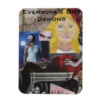 Tout le monde a des démons Pop Art Magnet