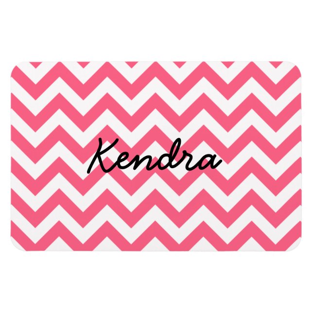 Flexible Trendy Chevron Premium Magnet (Horizontal)