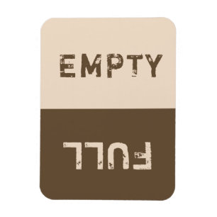 Flexible Tumble Dryer or Dishwasher magnet Full/Empty