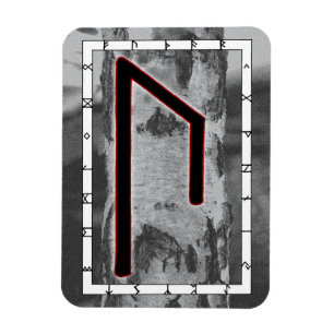 Flexible Uruz Viking Rune Magnet - Sagesse!