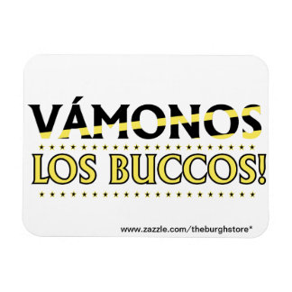Flexible VAMONOS Los Buccos ! Magnet ! avec l'adresse du ma