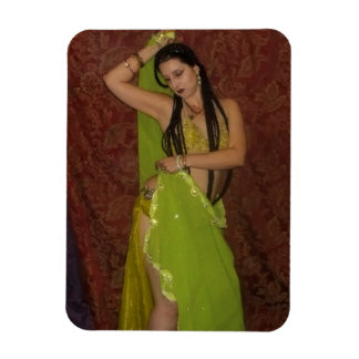 Flexible Veil Belly Dancer Magnet photo