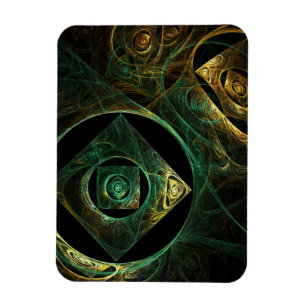 Flexible Vibrations magiques Magic Art Abstrait Magnet Prem