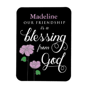 Flexible Votre amitié est une bénédiction de Dieu Magnet
