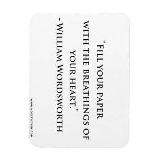 Flexible William Wordsworth Magnet de citation