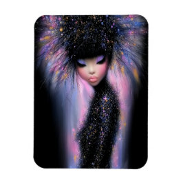 Flexibler Foto-Magnet Kosmische Diva Stellarer Gla Magnet