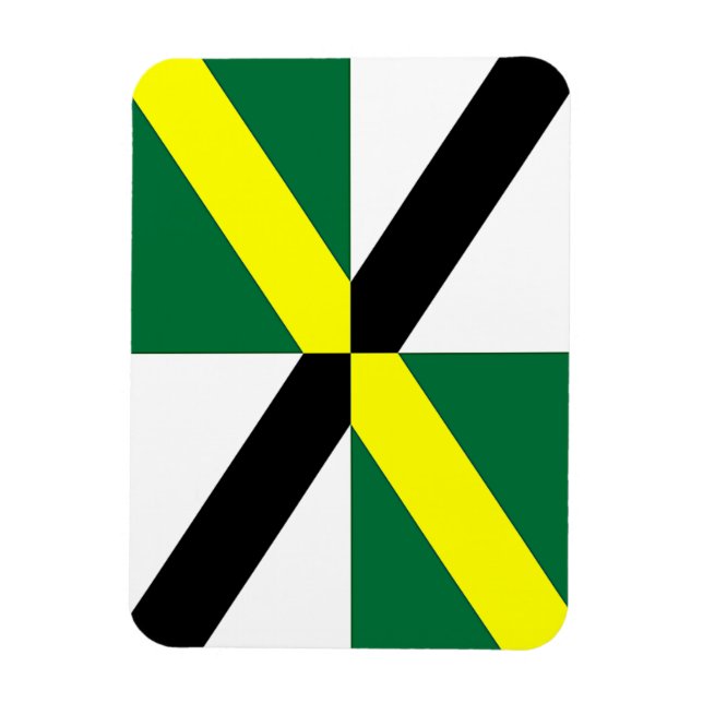 Flexibler Foto-Magnet mit Monterey-Fahne Magnet (Vertikal)