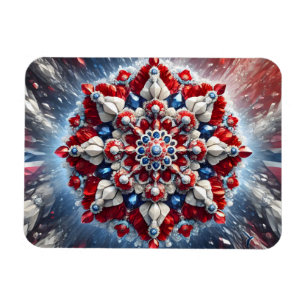 Flexibler Foto-Magnet mit norwegischen Farben Magnet