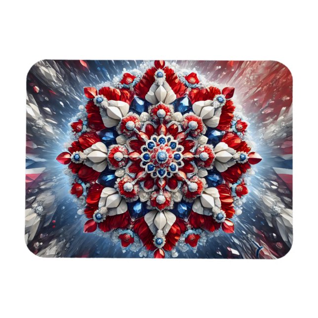 Flexibler Foto-Magnet mit norwegischen Farben Magnet (Horizontal)