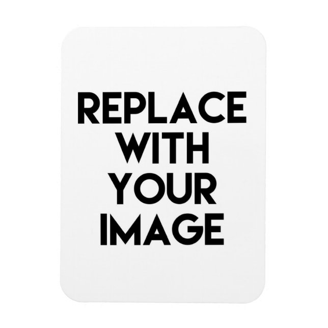 Flexibler Fotomagnet Magnet (Vertikal)