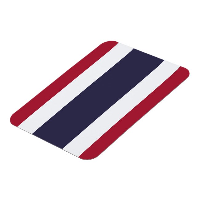 Flexibler Fotomagnet mit der Flagge Thailands Magnet (Linke Seite)