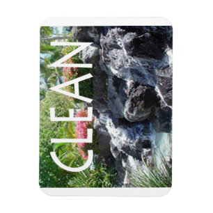 Flexibler Magnet des Wasserfalls für "säubern "