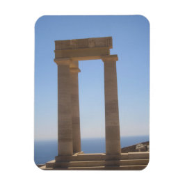 Flexibles Foto des griechischen Tempels Magnet