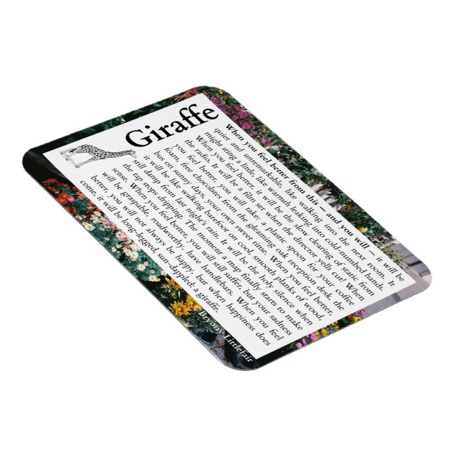 Flexibles Foto Magnet (Rechte Seite)