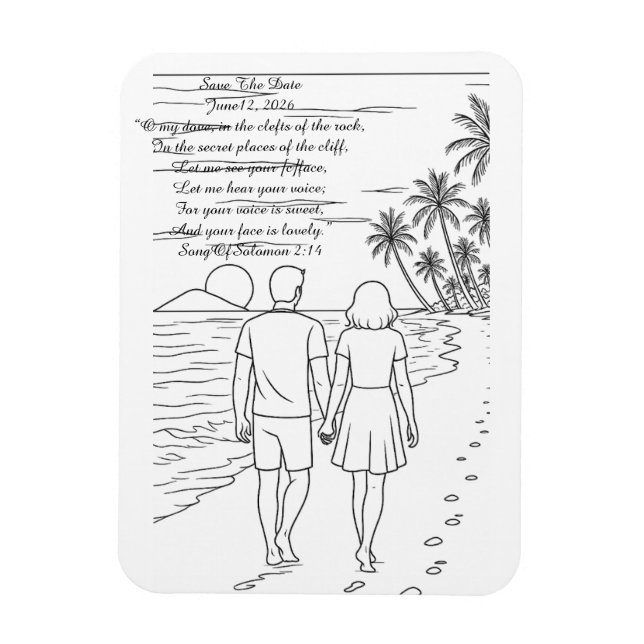 Flexibles Foto Magnet (Vertikal)