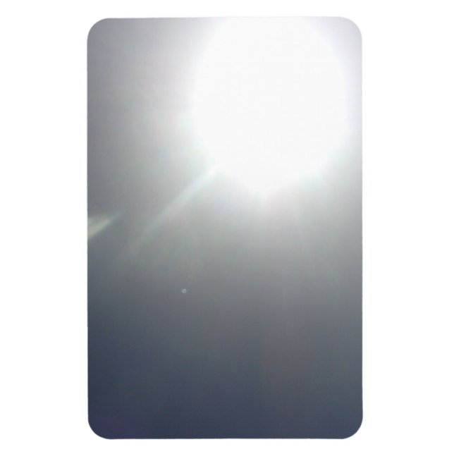 Flexibles Foto Magnet blauer Himmel (Vertikal)