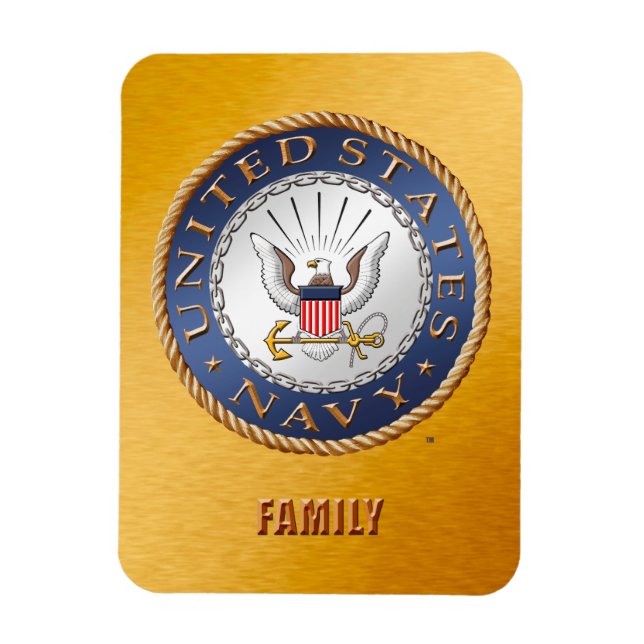 Flexibles Foto-Magnet der US-Marine-Familie Magnet (Vertikal)
