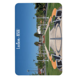 Flexibles Foto Magnet mit Foto von Leeton