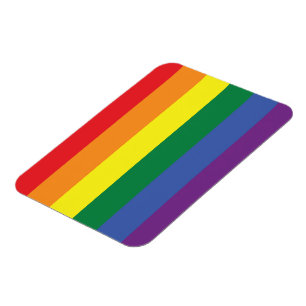 Flexibles LGBT-Pride-Magnet (horizontal) Magnet