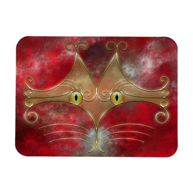 Flexibles Magnet für Katzen (Horizontal)