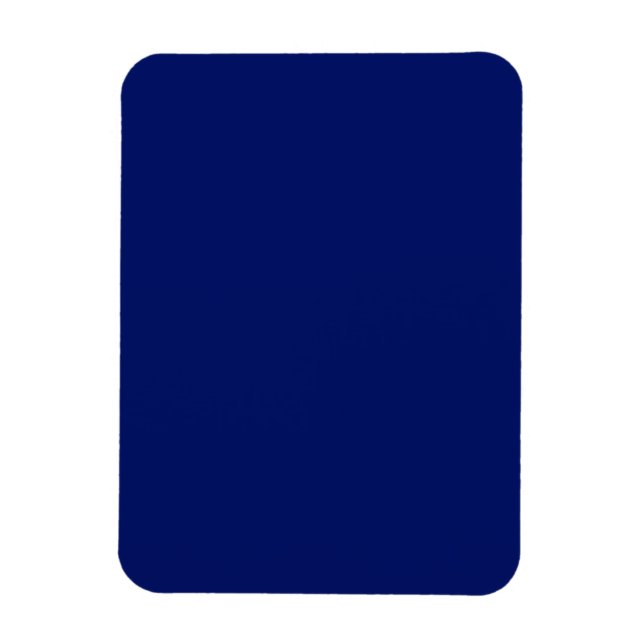 Flexibles Magnet mit Navy Blue Background (Vertikal)
