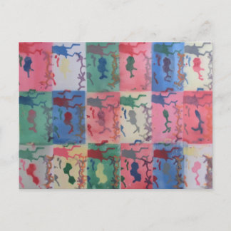 Flexibles Protein & Liganden - Option 2 Postkarte