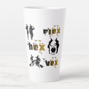 Flexing Hexing und Vexing Latte Tasse