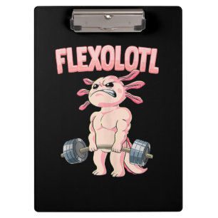 Flexolotl Axolotl Klemmbrett