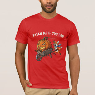 Flick mich, wenn du kannst - Lustiger Halloween Fu T-Shirt
